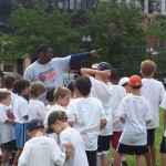 Mickey Pruitt of Chicago Bears Youth Football Camps