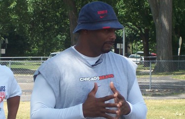 Chicago Bears Youth Camp Director Mickey Pruitt