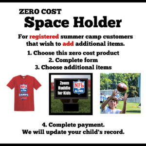 No Cost Camp 25 @ For Additional Purchases